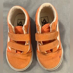 Toddler Velcro Vans Sneakers